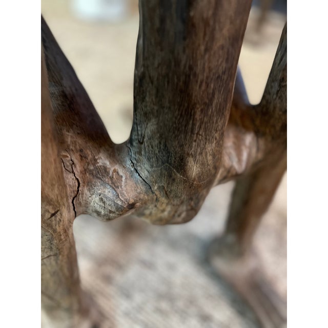 1960s Carved Figures Series - Set of Three Sculptural Chairs For Sale In Charlotte - Image 6 of 9