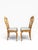 Yellow Late 1800s Italian Side Chairs- a Pair For Sale - Image 8 of 12