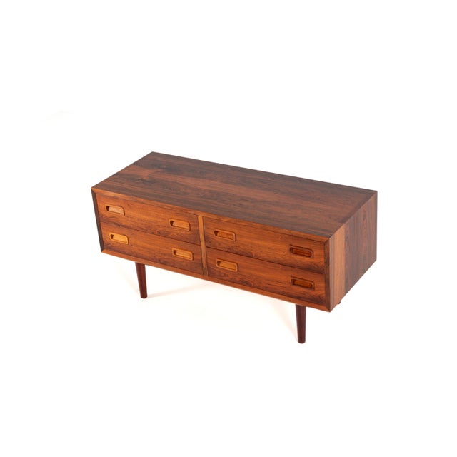 Mid-Century Modern Danish Rosewood Chest of Drawers by Poul Hundevad for Hundevad & Co, 1960s For Sale - Image 10 of 18