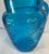 Mid 20th Century Vintage Blue Anchor Hocking Spring Song Embossed Daisy Pitcher For Sale - Image 5 of 6