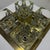 1970s Vintage Wall Lamps in Ice Glass and Brass from Peill & Putzler, 1970s, Set of 2 For Sale - Image 5 of 18