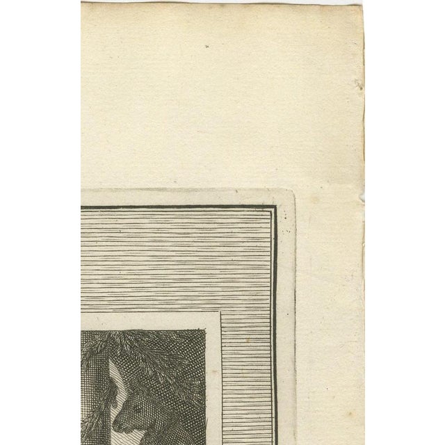 Beige Pieter Mortier, Idolatry of King Ahaz and Hezekiah Destroys the Idols, 1700, Engraving For Sale - Image 8 of 12
