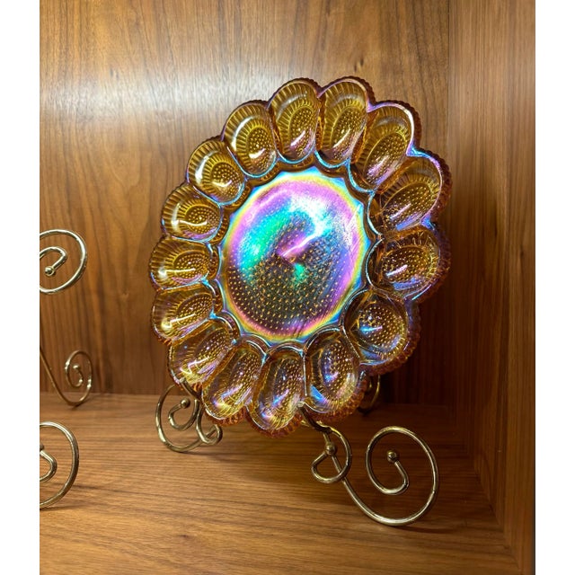 Vintage Brass Gold Metal Bamboo Picture Stand Easels- Set of 3 For Sale - Image 4 of 10