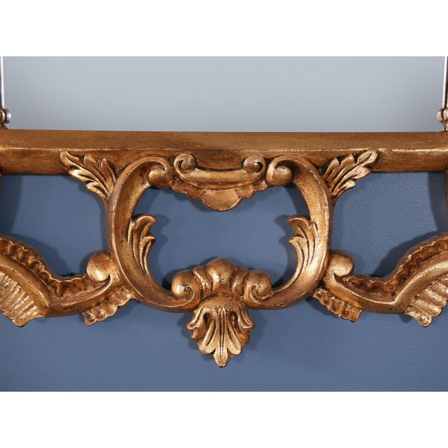 Chinese Chippendale Gold Leaf Mirror For Sale - Image 4 of 10