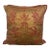 Custom Mariano Fortuny Pillows in Antique Gold & Coral Damask For Sale