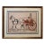 Antique Equestrian Chromolithograph, Edward Penfield, Circa 1900, Framed For Sale