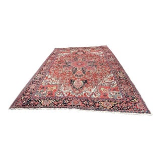9ft 4in × 12ft 4in Iranian Hariz Area Rug With Jewel Tones For Sale