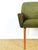 Vintage Chair in Green Upholstery, 1960 For Sale - Image 11 of 12