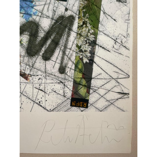 Paper Early 21st Century "Untitled 1" Abstract Expressionist Photo Collage Print by Peter Astrom For Sale - Image 7 of 13