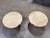 Angelo Mangiarotti Pair of 1970s Italian Travertine Sculptural Scalloped Pedestal Tables, 27.75" For Sale - Image 4 of 18
