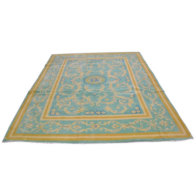 Hand-knotted with care using traditional rug-making techniques, this wool rug blends timeless craftsmanship with a modern...