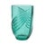 Vintage Turquoise Blue Glass Vase from Luminarc France, 1980s For Sale - Image 10 of 12