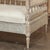 18th Century Swedish Gustavian Neoclassical Scraped Painted Bench For Sale - Image 11 of 18