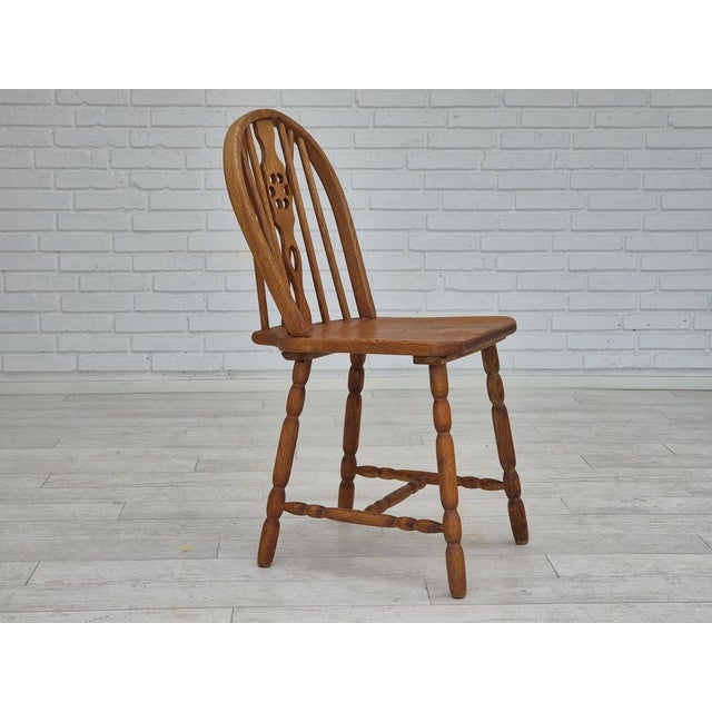 Scandinavian Dining Chairs in Oak Wood, 1960s, Set of 4 For Sale - Image 6 of 18