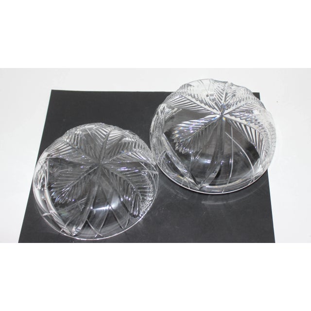 Glass Cut Crystal Bonbonnier Box For Sale - Image 7 of 11