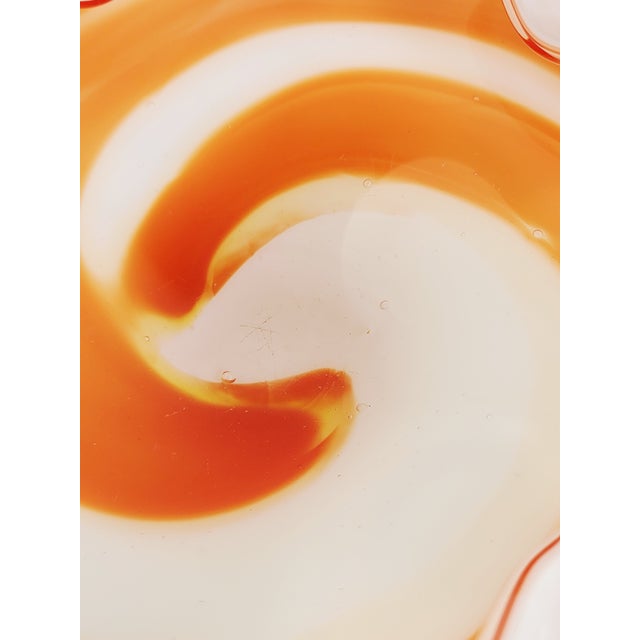 Vintage Murano Fratelli Toso Glass Bowl For Sale - Image 12 of 12