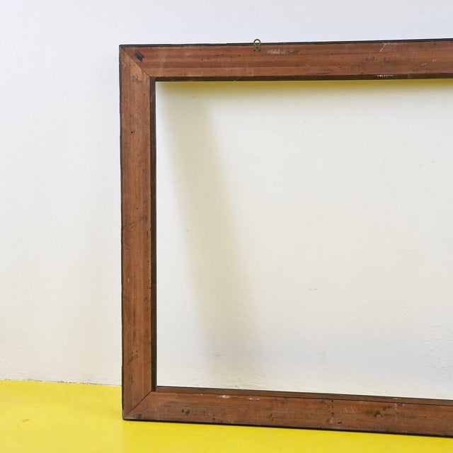 Large Vintage Frame in Wood For Sale - Image 11 of 12