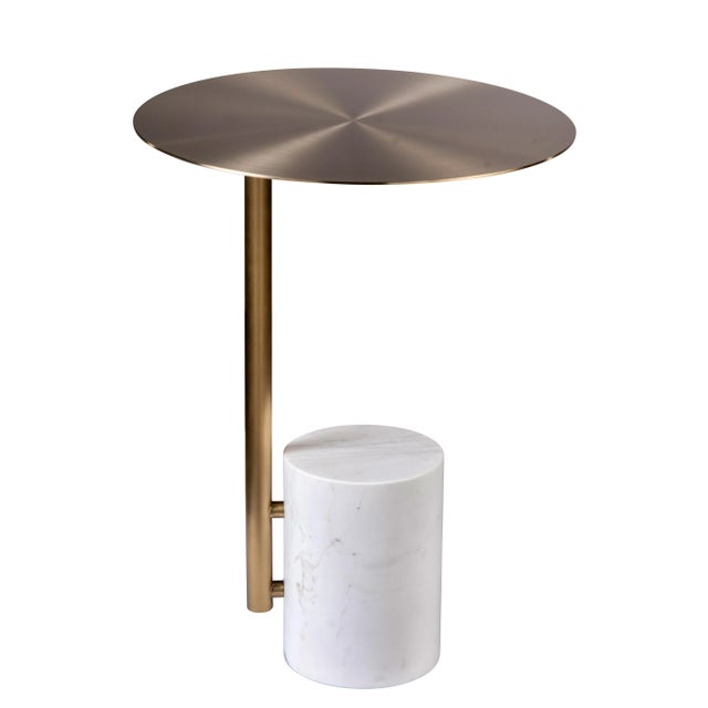 Kaia Marble Base Coffee Table Set, Set of 3 | Chairish
