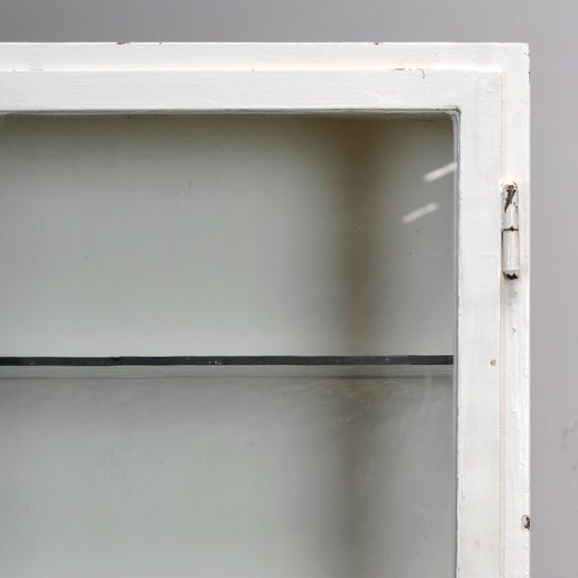 Vintage Iron Medical Cabinet, 1930s For Sale - Image 10 of 12