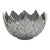 Vintage Portmeirion Aluminum Metal Leaf Bowl Planter For Sale
