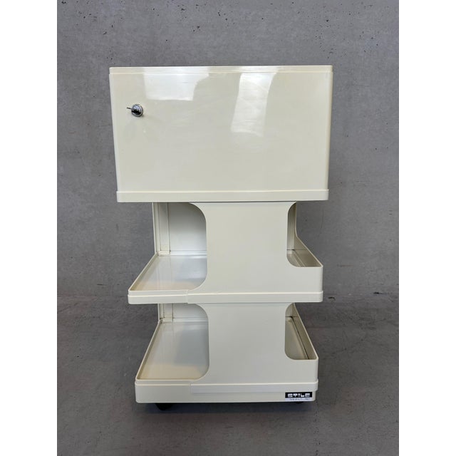 Stile Neolt Trolley by Giovanni Pelis, 1970s, Set of 2 For Sale - Image 12 of 18