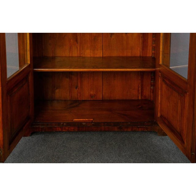 Biedermeier Mahogany Bookcase, 1840s For Sale - Image 10 of 16
