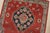 Kazak Runner 2’8” X 9’10” Red Wool Tribal Hand-Knotted Oriental Rug For Sale In Philadelphia - Image 6 of 13