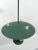 Mid-Century Modern Mid-Century Green Three Opaline Glasses Lantern, Italy, 1950s For Sale - Image 3 of 11