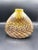 1980s Stephen Fellerman Feathered Blown Glass Vase For Sale - Image 13 of 13