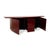 Modern Tonda Sideboard in Red Wood from WK Wohnen For Sale - Image 3 of 18