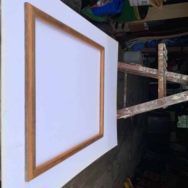 Papa Fletcher took apart an old barn and used every part to showcase his artistry. This is a salvaged barn wood...