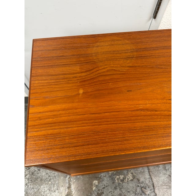 Brown Nils Jonsson for Torring Møbelfabrik Five Drawer Dresser, Circa 1960's For Sale - Image 8 of 12