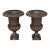 English Garden Urns or Planters of Burnished Cast Iron 'Priced Individually' For Sale