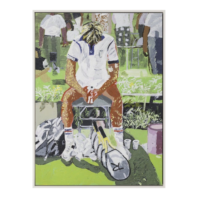 Contemplation by Shaun Ellison in Whitewashed Frame, Medium Art Print For Sale