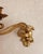 Art Nouveau Brass Taper Candlestick Rotating Sconces For Sale In Dallas - Image 6 of 15