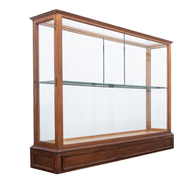Antique Oak Museum Display Cases, 1900 For Sale