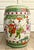 Here is a beautifully detailed mid-20th century Chinese ceramic garden stool featuring wonderfully colorful hand-painted...