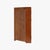 Mission Oak Corner Bookcase / Cabinet - Michael's Cherry For Sale - Image 11 of 11