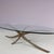 Brass Coffee Table by Michel Mangematin & Roger Bruny, 1960s For Sale - Image 6 of 10