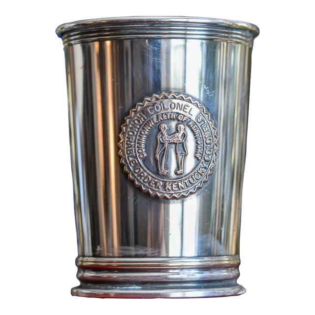 1980s Honorable Order of the Kentucky Colonels Julep Cup For Sale