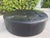 Early 21st Century Poltrona Frau Cubo D120 Black Pelle Leather Round Ottoman on Casters For Sale - Image 5 of 12