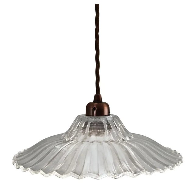 Blume Glass Flower Pendant For Sale - Image 4 of 5