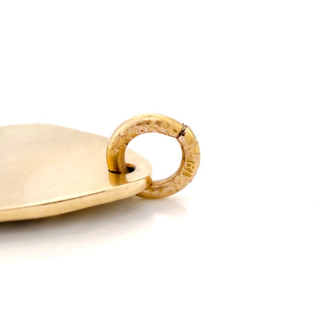 Vintage 1960s Italian 18k Ford Model T Pendant, Open Roadster, Commercial Roadster, Runabout For Sale - Image 4 of 8