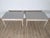 Light Gray 19th Century Pair of Gustavian Style Painted Tables, Repainted in Light Gray For Sale - Image 8 of 14