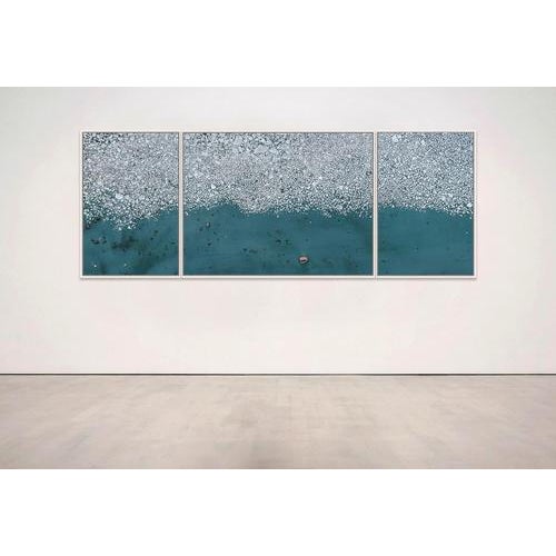 Bernhard Lang, baltic_ice_kakumaee_001 Triptych, Limited Edition Fine Art Photography, Set of 3 For Sale - Image 3 of 7