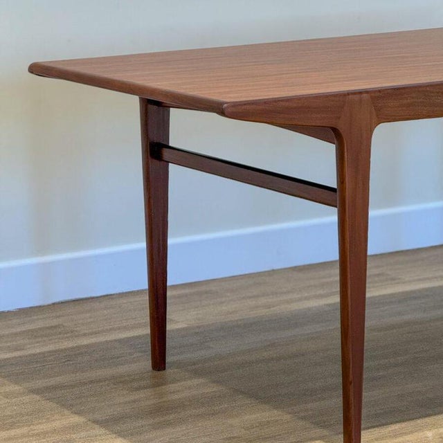 Brown Mid-Century Modern Dining Table For Sale - Image 8 of 15