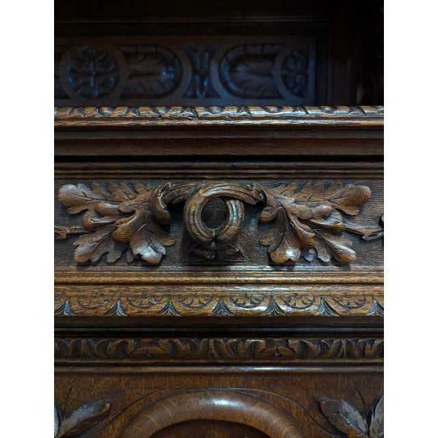 Renaissance Hunting and Fishing Buffet For Sale - Image 12 of 17