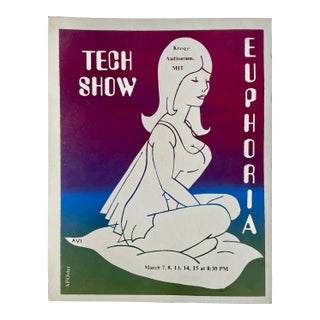 1960s "Euphoria" Tech Show Theatre Performance Print For Sale