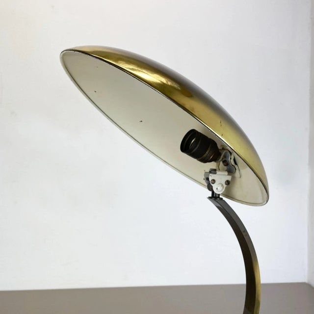 German Bauhaus Brass 6751 Desk Light from Kaiser Leuchten, Germany, 1950s For Sale - Image 18 of 18