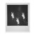 Contemporary Polaroid Peace by Annie Spratt, Art Print in White Frame, Large For Sale - Image 3 of 3